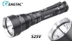 Eagtac S25V USB-C Rechargeable Torch (1200 Lumens, 664 Metres) -Outdoor Equipment Store S25V 5 1