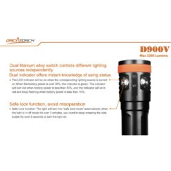 OrcaTorch D900V Rechargeable Video Dive Light With Four Colour Outputs (2200 Lumens, 230 Metres) -Outdoor Equipment Store SQya6du7Xz14CwSIJzhkaBDI5ra1Vg metaU2NyZWVuc2hvdCAyMDIzLTA4LTAyIGF0IDEuMTcuMzkgcG0ucG5n