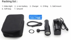 Hi-Max V17 Professional Diving Photo/Video Torch -2200 Lumens (Auto Flash LED And White/Red UV Light) -Outdoor Equipment Store Screen Shot 2019 07 02 at 11.23.07 am