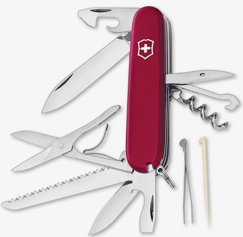 Victorinox Huntsman Red Swiss Army Knife 4 Victorinox Huntsman Red Swiss Army Knife - Image 2