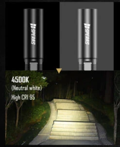 SPERAS M10 Plus 2AAA Penlight, 4000K High CRI95 - (200 Lumens, 60 Metres) -Outdoor Equipment Store Screenshot 2023 08 11 at 11.20.37 am