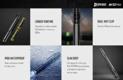 SPERAS M10 Plus 2AAA Penlight, 4000K High CRI95 - (200 Lumens, 60 Metres) -Outdoor Equipment Store Screenshot 2023 08 11 at 11.20.53 am