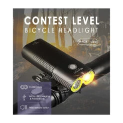 Gaciron Rechargeable Bicycle Light/Power Bank With Wired Remote Switch - 1600 Lumens, V9DP-1600 -Outdoor Equipment Store SxMgHnYQdZUbgbv7kXA4wYGayBZNzU metaVjlEUC0xNjAwOi5qcGVn