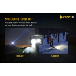SPERAS B7 Lightweight Dual-Fuel Headlamp With Red Light (600 Lumens, 92 Metres) -Outdoor Equipment Store SywBB9ev5gNuhjCFaDBsTq52co1xfE metaQjctNy5qcGVn