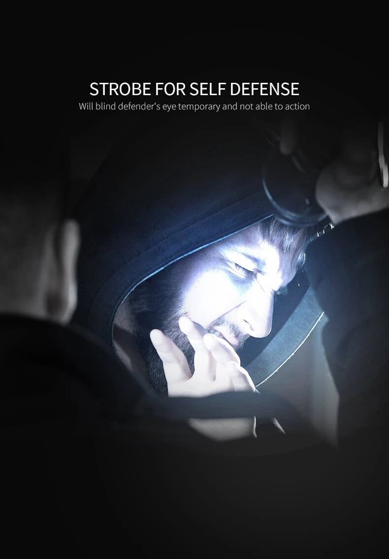 WUBEN T101 Pro Rechargeable Searchlight (3500 Lumens, 500 Metres) 10 WUBEN T101 Pro Rechargeable Searchlight (3500 Lumens, 500 Metres) - Image 8