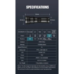 Lumintop AK26 Compact Rechargeable Flashlight With Magnetic Tail Cap (7000 Lumens, 650 Metres) -Outdoor Equipment Store TGYtDZzsUe20RUFwlH7vWBJKen3rgf metaQUsyNiAxMy5qcGVn