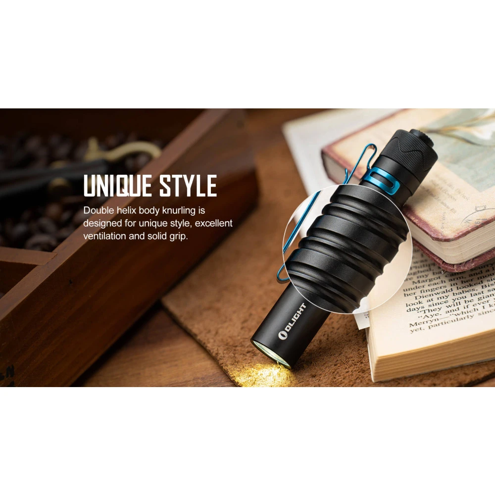 Olight I5R EOS Pocket Torch With Tail Switch And Rechargeable Battery - 350 Lumens, 64 Metres 7 Olight I5R EOS Pocket Torch With Tail Switch And Rechargeable Battery - 350 Lumens, 64 Metres - Image 5