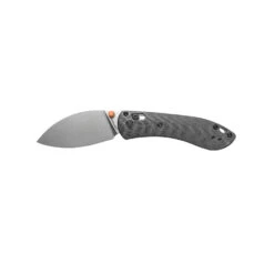 Vosteed Mini Nightshade - 2.6" Stonewashed S35VN Blade, Carbon Fibre Handle, Crossbar Lock - MNNS26STCK