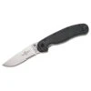 Ontario Knife Co. RAT Model 1 SS - 3.6" Satin AUS 8 Combo Blade, Black Nylon Handles 8849 -Outdoor Equipment Store U1CCuiH06yno2TNbuwE0Tdx90gYVwp metaT044ODQ5XzEuanBlZw3D3D