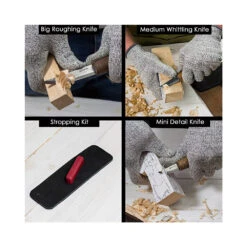 BeaverCraft Premium Walnut Handle Wood Carving Whittling Set With Leather Case - S19X -Outdoor Equipment Store U4wBYXQDvtD4tmhrmOmvcB7slshFNu metaUzE5WDouanBlZw3D3D