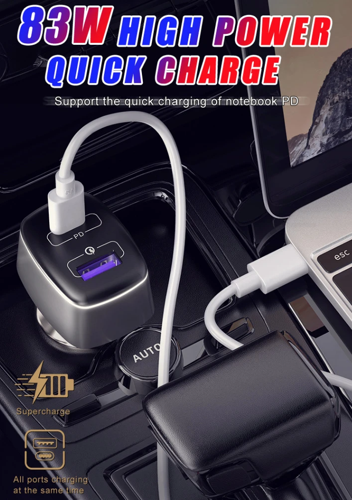 Car Charging Kit For Surface Pro Gen 3-4-5-6 And 7 4 Car Charging Kit For Surface Pro Gen 3-4-5-6 And 7 - Image 2