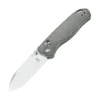 Kizer Vanguard Drop Bear - Stonewashed 154CM Blade, Clutch Lock, Black Micarta Handles, V3619C3