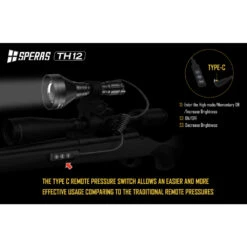 SPERAS TH12K Rechargeable Focusable Hunting Flashlight Kit (600 Lumens, 1680 Metres) -Outdoor Equipment Store VWAU45YEjx6nwtYiN8ziaDPo0EmZpS metaU2NyZWVuc2hvdCAyMDIzLTA4LTE1IGF0IDkuNDMuMTAgYW0ucG5n