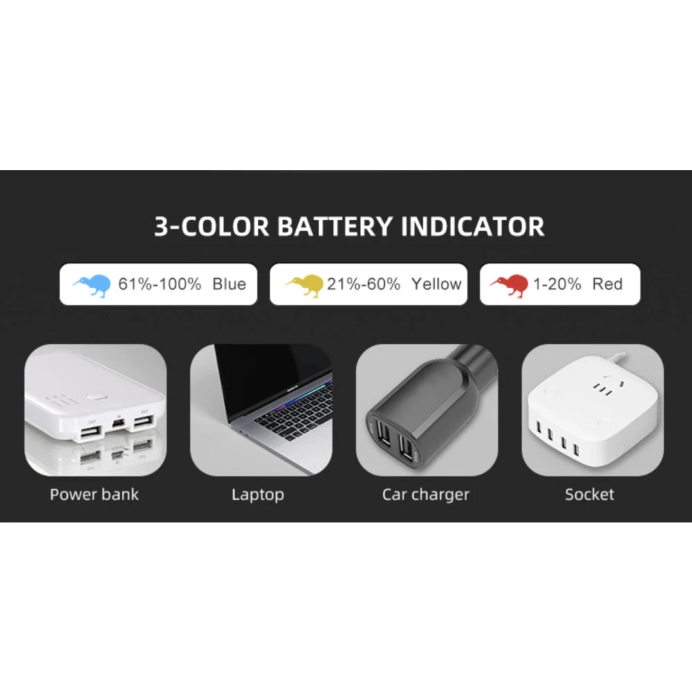 Gaciron KIWI-800 Rechargeable Anti-Glare Front Bicycle Light (800 Lumens) 8 Gaciron KIWI-800 Rechargeable Anti-Glare Front Bicycle Light (800 Lumens) - Image 6