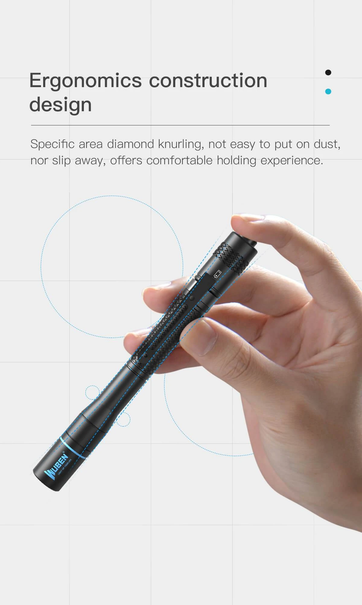 Wuben E19 High CRI Penlight - 2AAA, 200 Lumens 13 Wuben E19 High CRI Penlight - 2AAA, 200 Lumens - Image 11