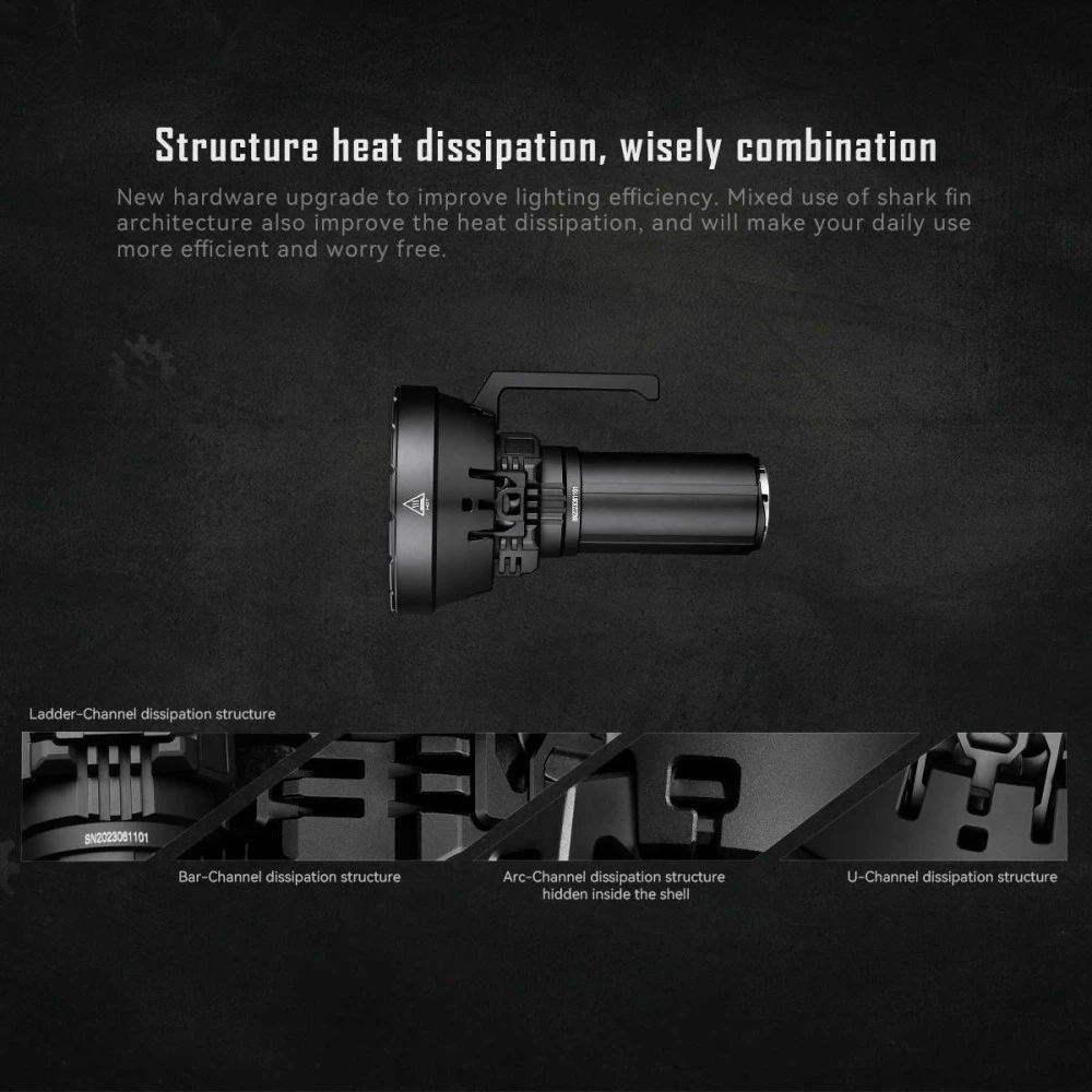 Imalent MS32 Rechargeable Search Light (200,000 Lumens, 1618 Metres) 21 Imalent MS32 Rechargeable Search Light (200,000 Lumens, 1618 Metres) - Image 19