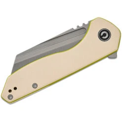 CIVIVI ExOne, 2.94" Reverse Tanto Satin Nitro-V Blade, Ivory G10 Handles, Liner Lock, Reversible Clip, C23036-2 -Outdoor Equipment Store W9k67VhC5HnmNWHmq1bLWARXFdbwCA metaQzIzMDM2LTJfMy5qcGc3D