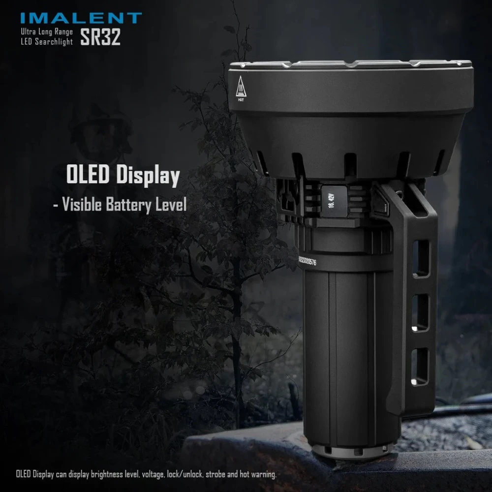 Imalent SR32 Super Bright Rechargeable Searchlight (120,000 Lumens, 2080 Metres) 17 Imalent SR32 Super Bright Rechargeable Searchlight (120,000 Lumens, 2080 Metres) - Image 15