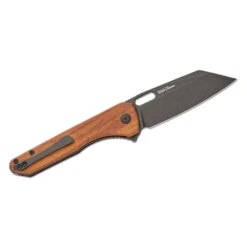 CIVIVI Nugz, 3.17" Reverse Tanto Black Stonewashed 14C28N Blade, Guibourtia Wood Handles, Liner Lock, C23060-3 -Outdoor Equipment Store WmWUKT9BDquf64bSrQuOSSBYcnuMVU metaQzIzMDYwLTNfNS5qcGc3D