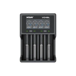 XTAR VC4SL Fast Charging 4-Bay Battery Charger And Analyser