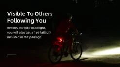 Wuben B2 Rechargeable Bike Light (1300 Lumens) With Bonus Tail Light -Outdoor Equipment Store XcqSlpVFCZMxN0kkxWRwR0uOWkUR9w metaQjJfOS5qcGVn