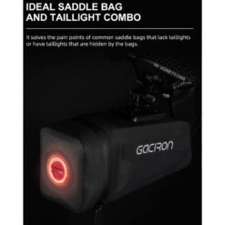 Gaciron Bird Nest 100, Cycling Saddle Bag With Motion Sensor Tail Light - Grey -Outdoor Equipment Store XjrwDYYBGWCSeos8bkKNRKIXzzY4gs metaQmlyZHMgTmVzdCYjODIxNzsucG5n
