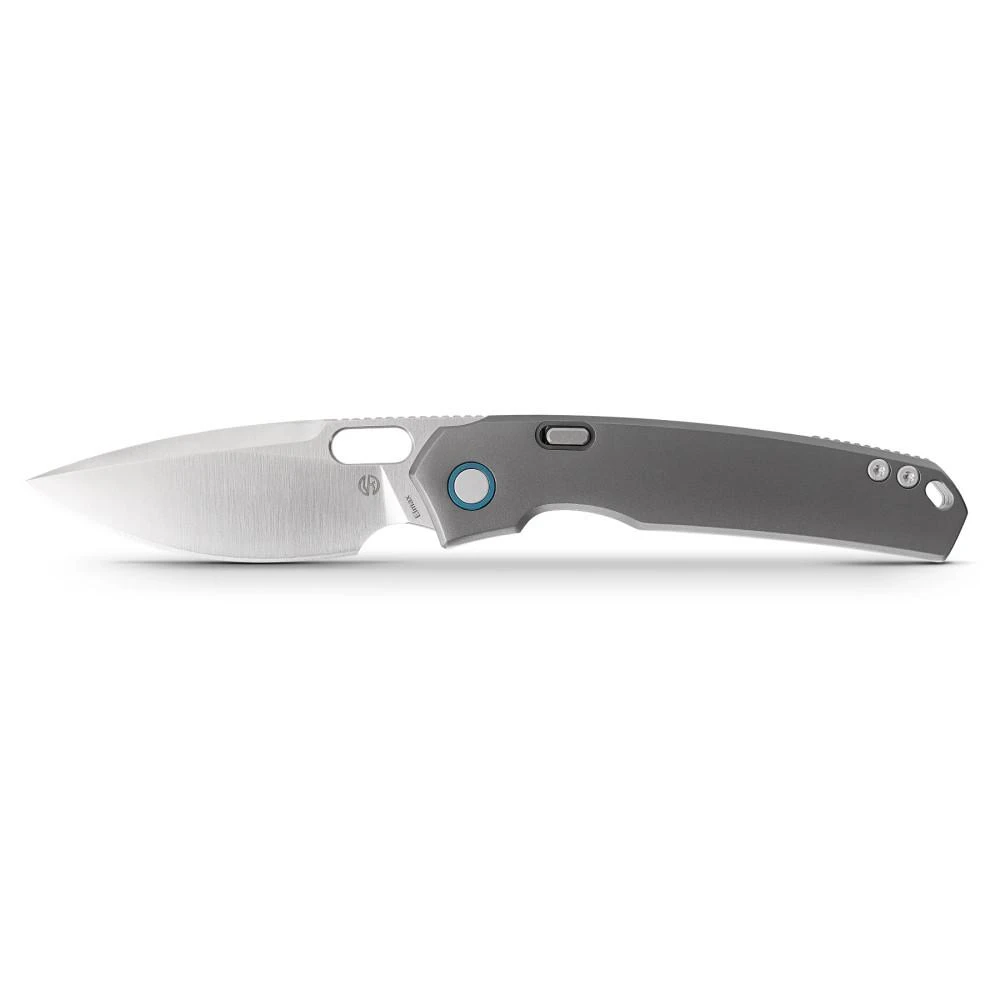 Vosteed Psyop - 3.32" Satin Elmax Blade, Titanium Handle, Top Liner Lock - A2204 3 Vosteed Psyop - 3.32" Satin Elmax Blade, Titanium Handle, Top Liner Lock - A2204