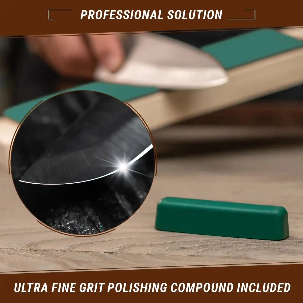 BeaverCraft Leather Strop With Polishing Compound - LS2P1 7 BeaverCraft Leather Strop With Polishing Compound - LS2P1 - Image 5