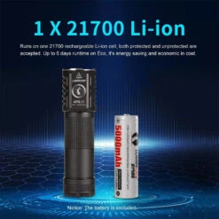 Lumintop Apollo V2 High Performance Rechargeable Flashlight (1300 Lumens, 160 Metres) -Outdoor Equipment Store ZCWkRQeTk51B6TApjD6kImoIFpa73I metaQXBvbGxvX0VfMDQud2VicA3D3D