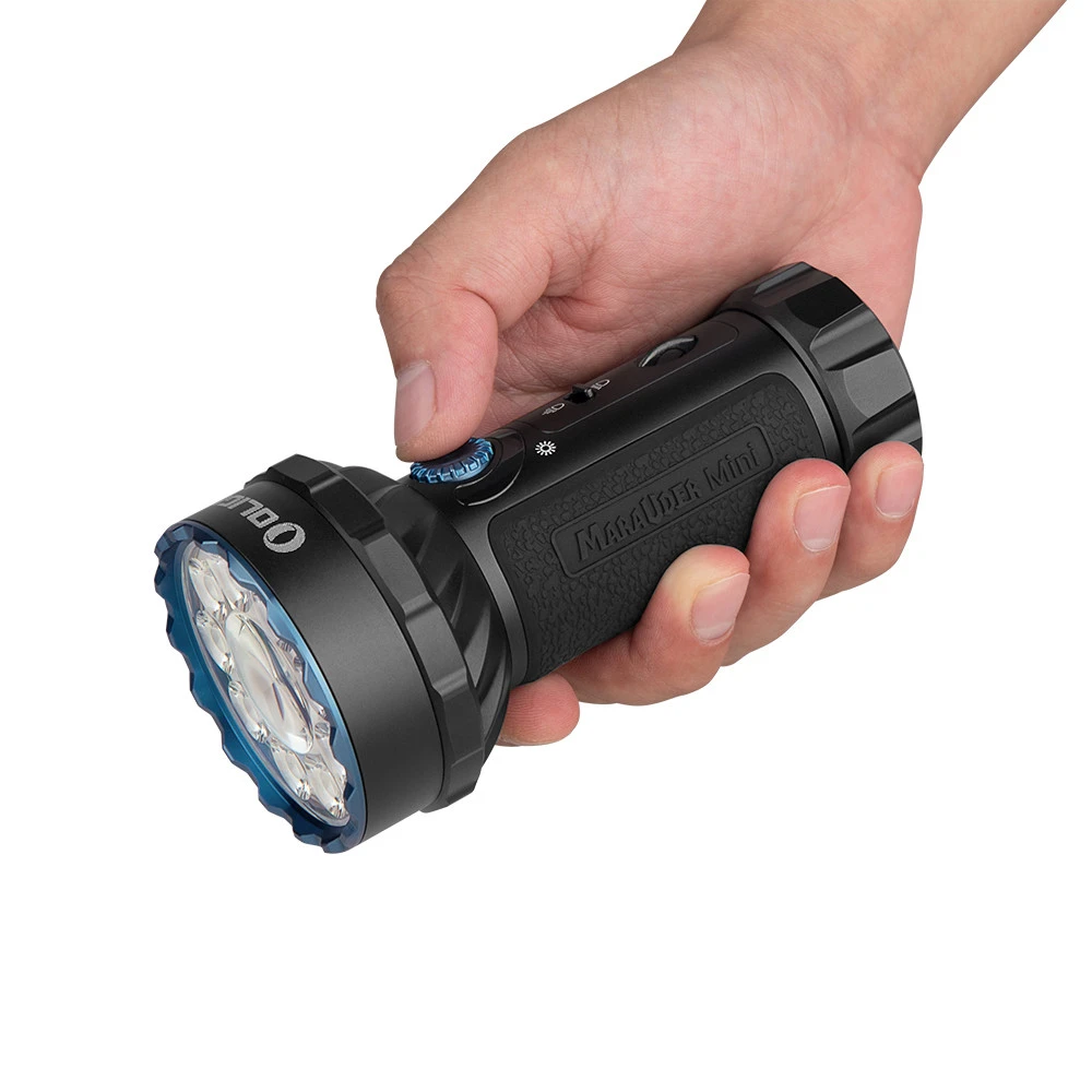 Olight Marauder Mini Rechargeable Flood/Spot Searchlight With RGB LEDs (7000 Lumens, 600 Metres) 4 Olight Marauder Mini Rechargeable Flood/Spot Searchlight With RGB LEDs (7000 Lumens, 600 Metres) - Image 2
