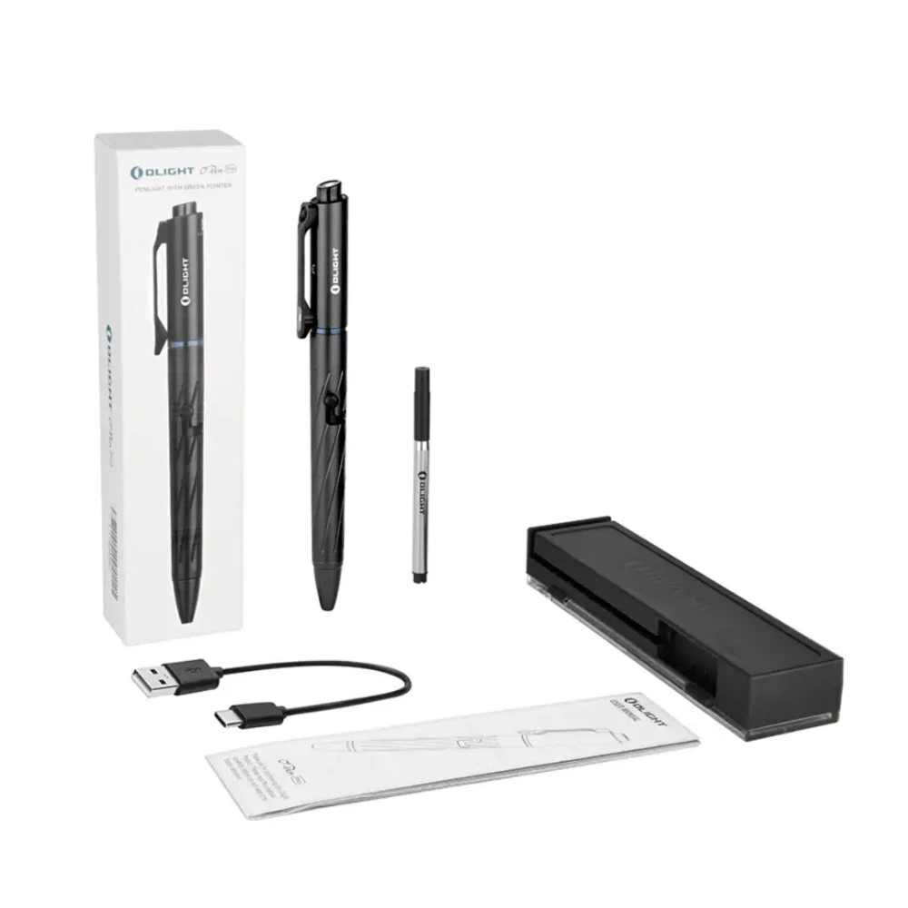 Olight O'Pen Pro Max 120 Lumens Rechargeable Penlight With Green Laser Beam 14 Olight O'Pen Pro Max 120 Lumens Rechargeable Penlight With Green Laser Beam - Image 12