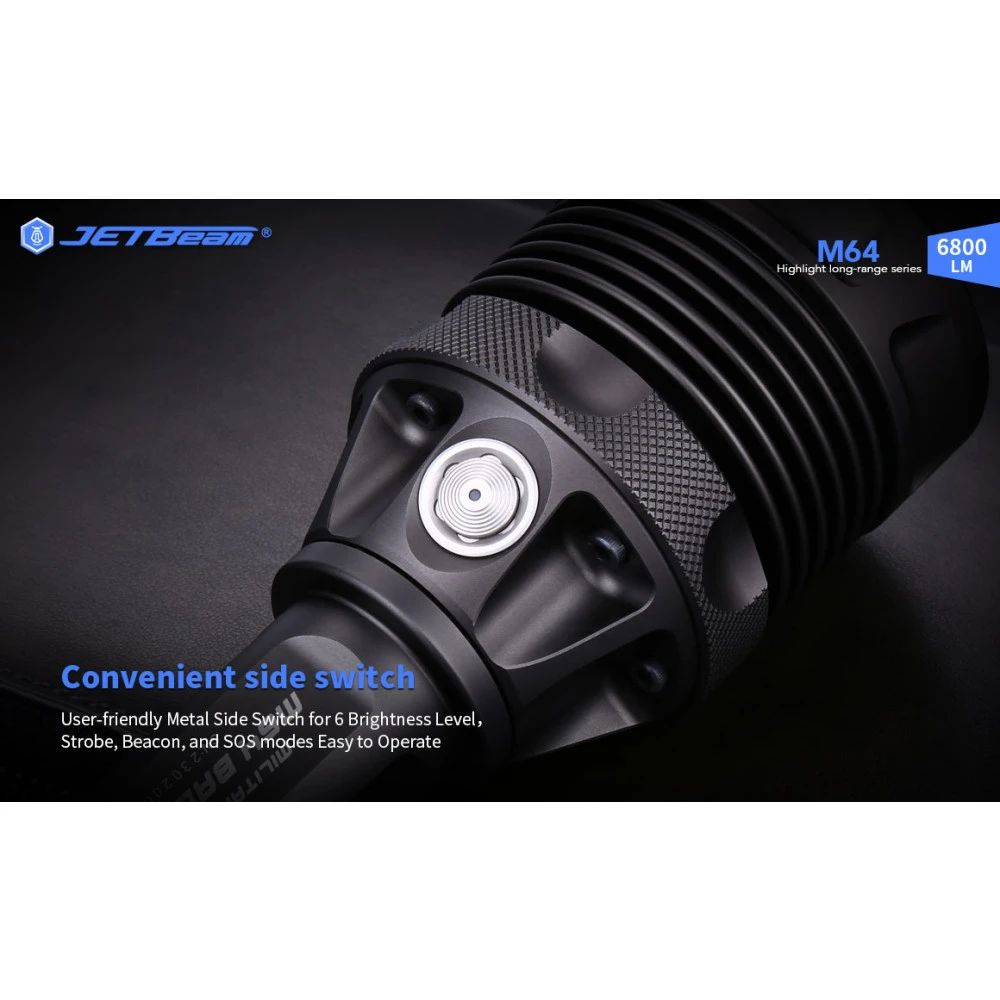 JETBeam M64 Search Light (6800 Lumens, 1200 Metres) 17 JETBeam M64 Search Light (6800 Lumens, 1200 Metres) - Image 15