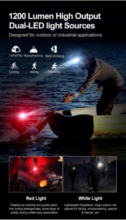 Klarus HL1 Rechargeable Headlamp - Red And White LED (1200 Lumens, 125 Metres) -Outdoor Equipment Store bHoLp9OF4o6PsAGbOxO8pq0W3TFTD1 metaSEwxIDEuanBlZw