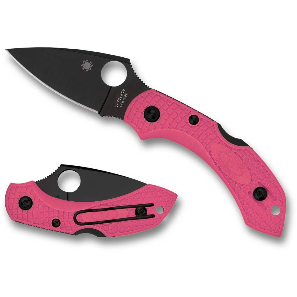 Spyderco Dragonfly 2 Lightweight - Pink FRN With Black S30V Blade - C28FPPNS30VBK2 7 Spyderco Dragonfly 2 Lightweight - Pink FRN With Black S30V Blade - C28FPPNS30VBK2 - Image 5