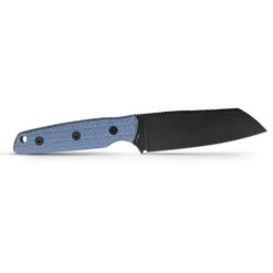 Vosteed Mink D0104 - 3.99" Nitro-V Black Stonewashed Fixed Sheepsfoot Blade, Blue Micarta Handle -Outdoor Equipment Store bnepx22jQ5tSDJFf9IQRqj79pi4vne metaVm9zdGVlZCBNaW5rIEQwMTA0IDYud2VicA3D3D
