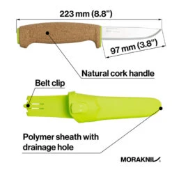 Morakniv Floating Knife - Lime Green -Outdoor Equipment Store ckduOGmNlV4YTLEi9y2KypFdPhA9K2 metabS0xMzY4Nl9mbG9hdGluZ19rbmlmZV9rbmlmZV9zaGVhdGguanBn