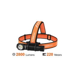 AceBeam H15 2.0 Rechargeable Headlamp/Flashlight With Red Light (2800 Lumens, 220 Metres)
