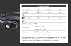 NEXTORCH Max Star 1200 Lumen Rechargeable Headlamp -Outdoor Equipment Store e3Bw1EWkrTiP5O5MUr2M3pUo294JqR metaTWF4IFN0YXIuc3BlY3Mud2VicA3D3D