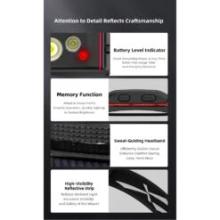 Klarus HM5 Lightweight Triple-Fuel Headlamp With Flood/Spot/Red Light (800 Lumens, 99 Metres) -Outdoor Equipment Store ec43P3u8gkkb7yVMWw8gTLmKxp7PxK metaSE01Li4nJy5qcGc3D