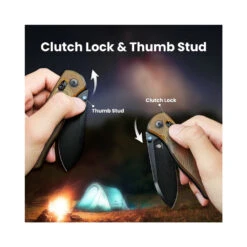 Kizer Vanguard Drop Bear V3619A2 - 2.97" Black Nitro-V Blade, Clutch Lock, Transparent PEI(Ultem) Handles -Outdoor Equipment Store ejW3AnSIGxRDBdou0NJlaUfxolAIEv metaVjM2MTlBMjo6Oi5qcGVn