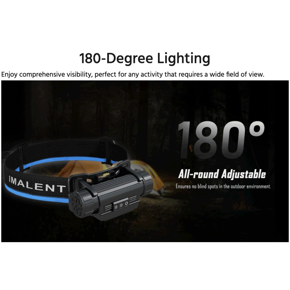 Imalent HT70 Rechargeable Triple Light Source Headlamp (3500 Lumens) 8 Imalent HT70 Rechargeable Triple Light Source Headlamp (3500 Lumens) - Image 6