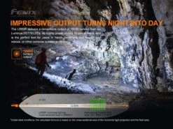 Fenix LR80R Type-C Rechargeable Searchlight (18,000 Lumens, 1130 Metres) -Outdoor Equipment Store fenix lr80r flashlight beam