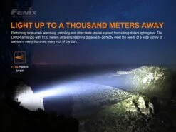 Fenix LR80R Type-C Rechargeable Searchlight (18,000 Lumens, 1130 Metres) -Outdoor Equipment Store fenix lr80r flashlight distance