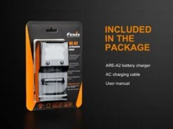 Fenix ARE-A2 Dual-Channel Battery Charger -Outdoor Equipment Store fenix are a2 multifunctional 2 bays smart charger 10004