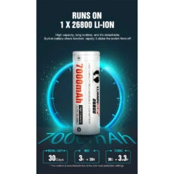 Lumintop AK26 Compact Rechargeable Flashlight With Magnetic Tail Cap (7000 Lumens, 650 Metres) -Outdoor Equipment Store gJSs5lvRrhzBepZ7iwMu53nQXAznx7 metaQUsyNiA4LmpwZWc3D