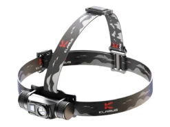 Klarus HL1 Rechargeable Headlamp - Red And White LED (1200 Lumens, 125 Metres)