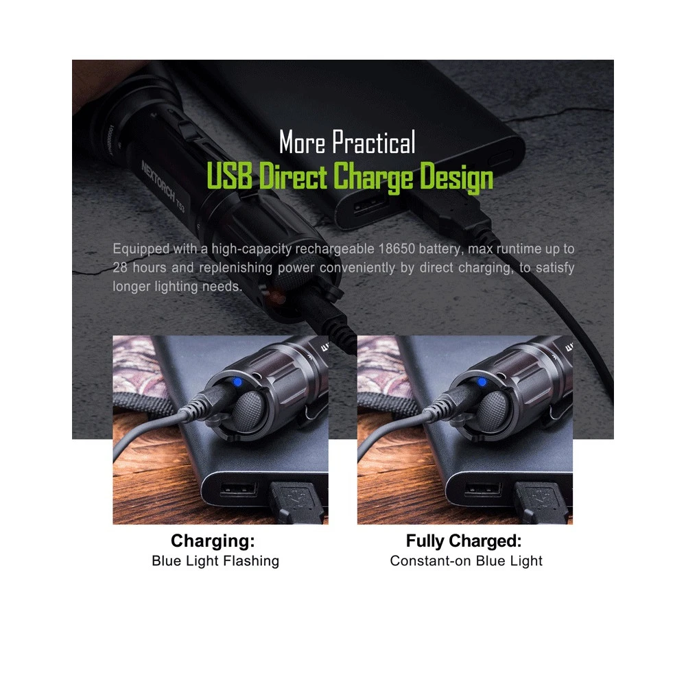 NEXTORCH T53 Red/Green/White 3-in-1 Hunting Kit - Rechargeable 16 NEXTORCH T53 Red/Green/White 3-in-1 Hunting Kit - Rechargeable - Image 14