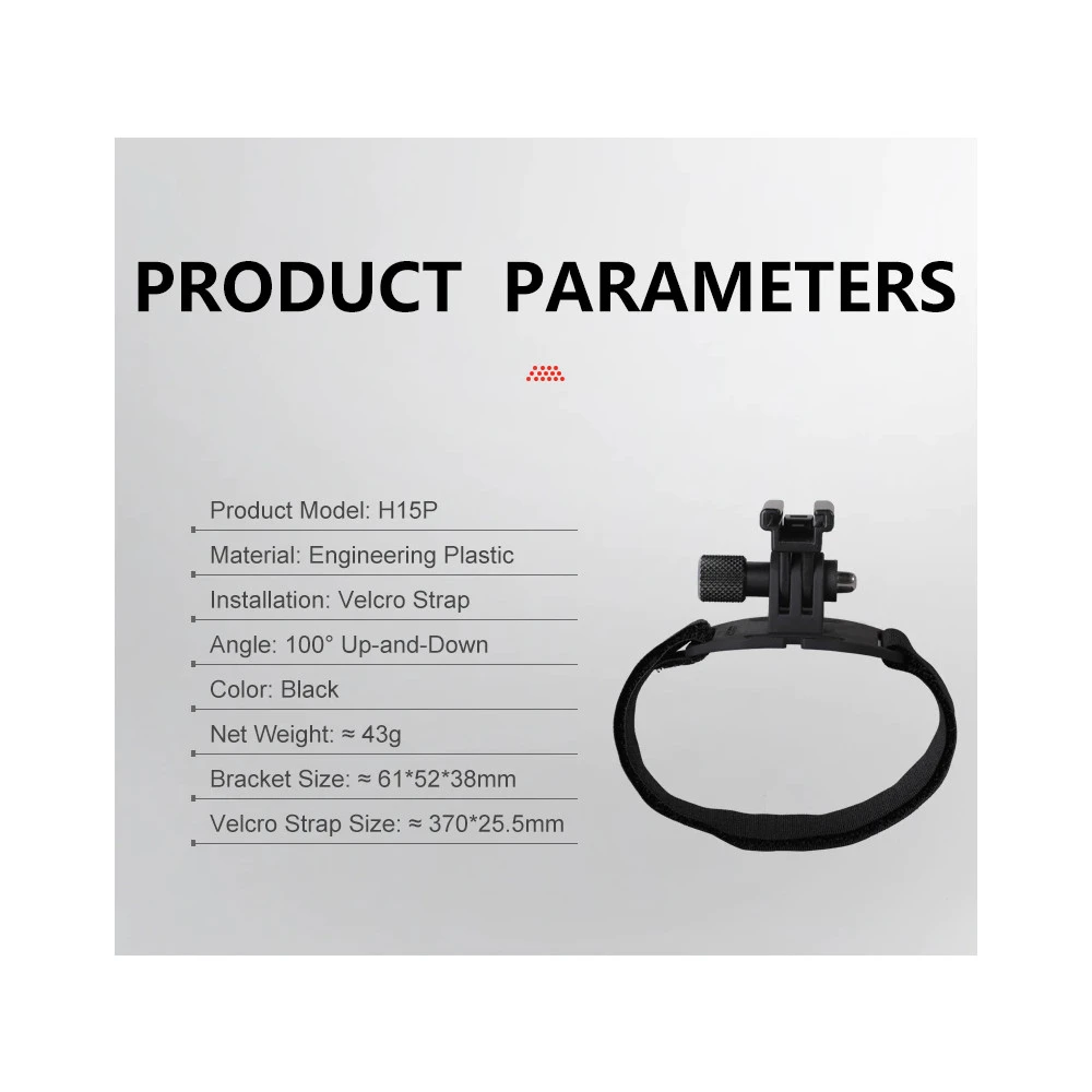 Gaciron Helmet Mounting Bracket, GoPro Compatible, H15P 11 Gaciron Helmet Mounting Bracket, GoPro Compatible, H15P - Image 9