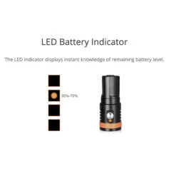 OrcaTorch D910V Rechargeable High CRI Dive Light For Videography (5000 Lumens) -Outdoor Equipment Store hSj1dffxE5Uw6wbVnh7mw1Nop6ZIPs metaRDkxMFYgYmF0dGVyeSBpbmRpY2F0b3IgMi5wbmc3D