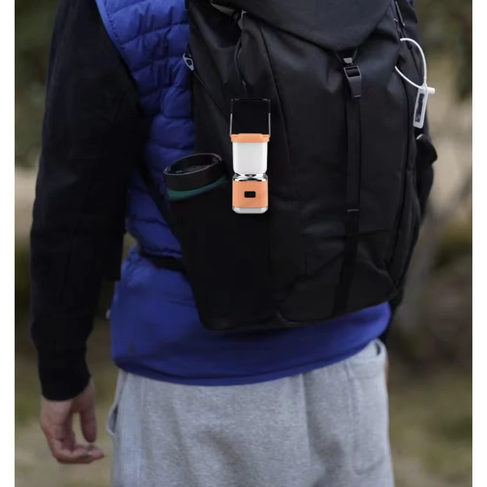 Mini Lightweight Rechargeable Camping Lantern - Blue 4 Mini Lightweight Rechargeable Camping Lantern - Blue - Image 2